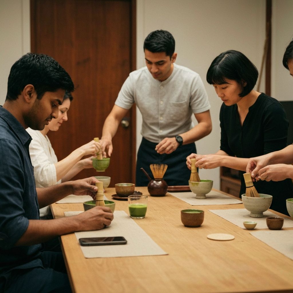 茶道ワークショップ